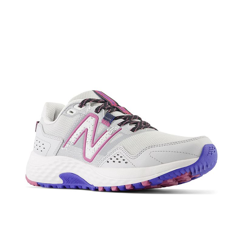 New Balance® 410 V8 Trail Running Women's Running Shoes, Size: 7, Gray Matter Marine