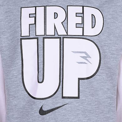 Girls 7-16 Nike 3BRAND by Russell Wilson "Fired Up" Graphic Tee