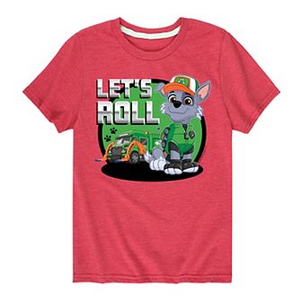 Boys 8-20 Paw Patrol "Let's Roll" Rocky Graphic Tee
