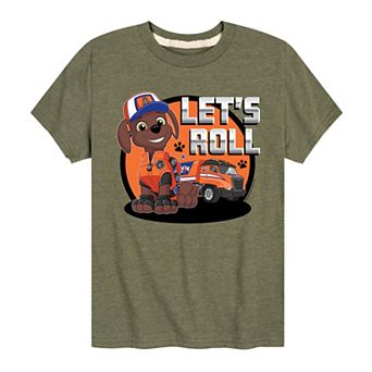 Boys 8-20 Paw Patrol "Let's Roll" Zuma Graphic Tee