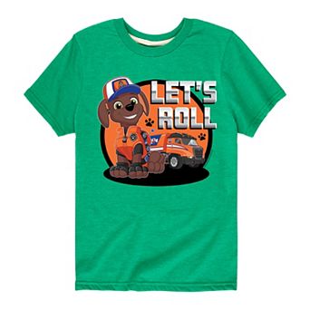 Boys 8-20 Paw Patrol "Let's Roll" Zuma Graphic Tee