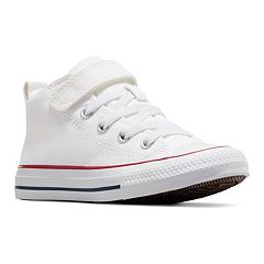 Kids hot sale white converse