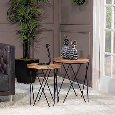 10" Black Geometric Prideful Snake Decorative Figurine