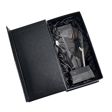 8.25" Optic Crystal Fountain Trophy