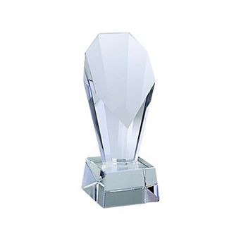 9.25" Optic Crystal Fountain Trophy
