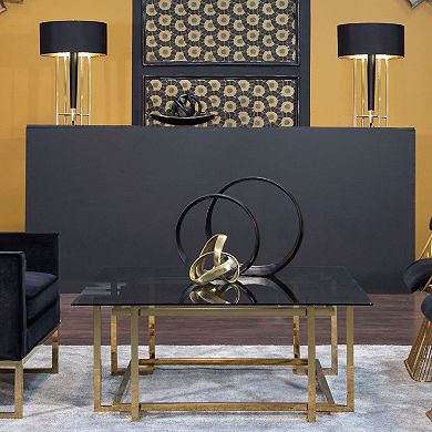 9" Gold Knot Table Top Sculpture