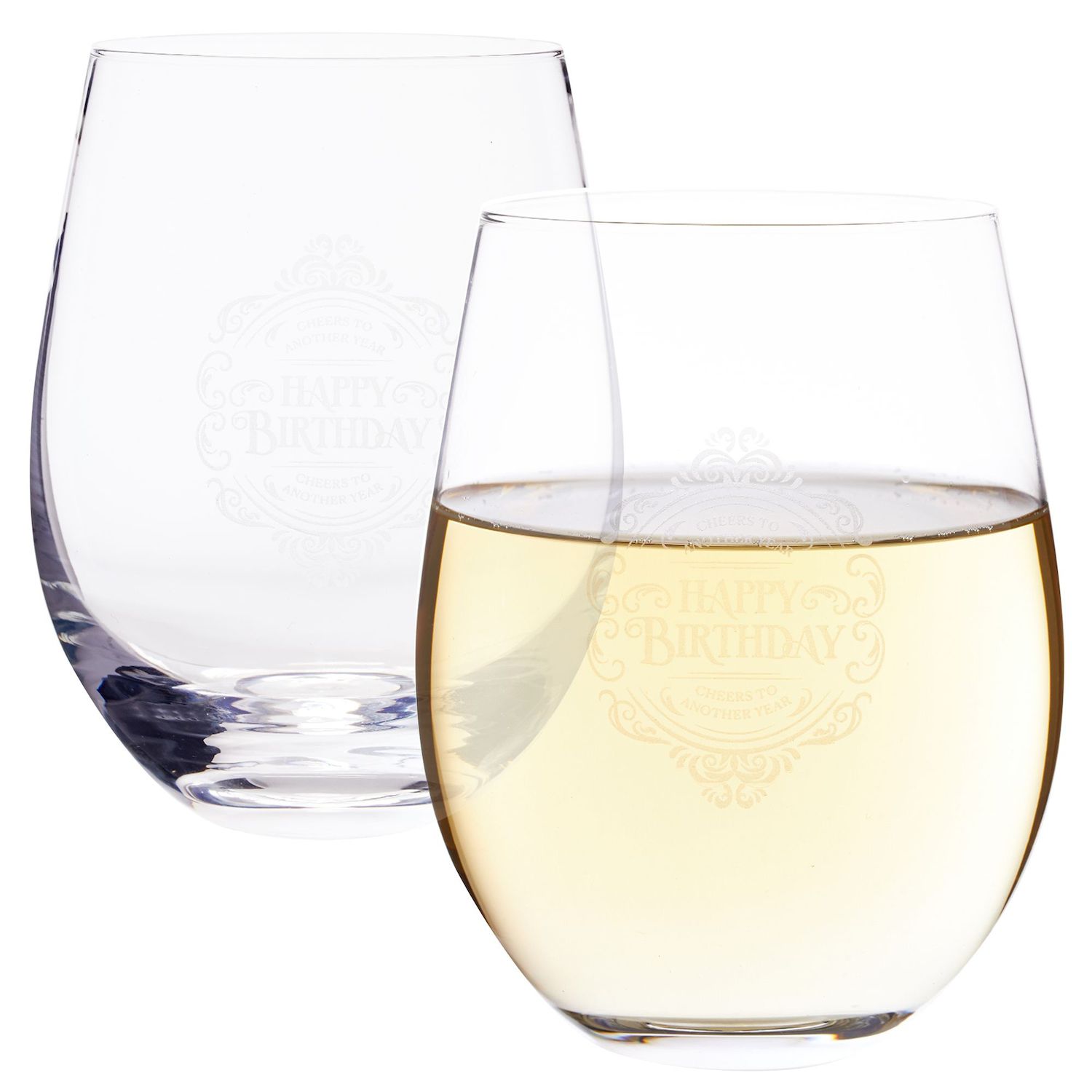 Mornings Are for Mimosas Stemless Wine Glass (16 oz