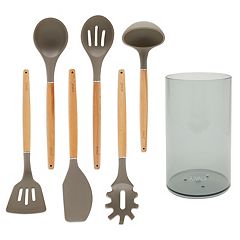 Juvale Copper Cooking Utensils Kitchen Set, Rose Gold Cookware
