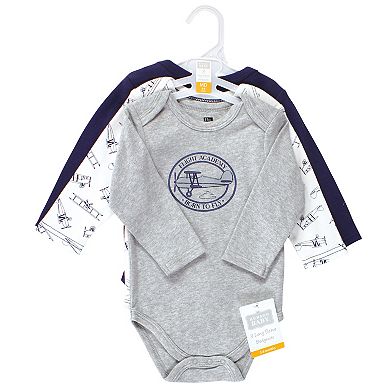 Infant Boy Cotton Long-sleeve Bodysuits