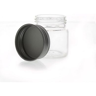 Mini Mason Jars with Lids, Glass Jar Set (1.7 oz, 5 Pack)