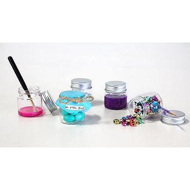 Mini Mason Jars with Lids, Glass Jar Set (1.7 oz, 5 Pack)