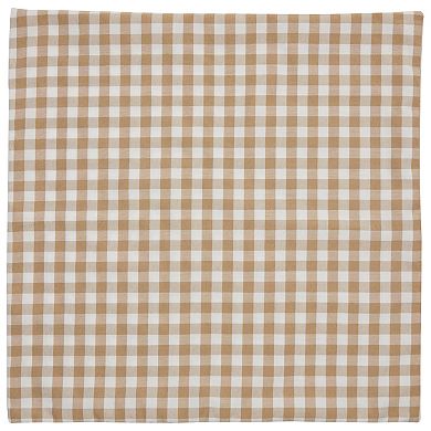 Set of 2 Throw Pillow Covers Sofa Decor, Plaid Buffalo Cushion Case, 20x20 Inch