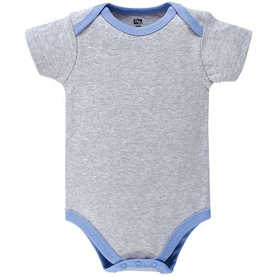 Hudson Baby Infant Boy Cotton Bodysuits 5pk, Little Explorer