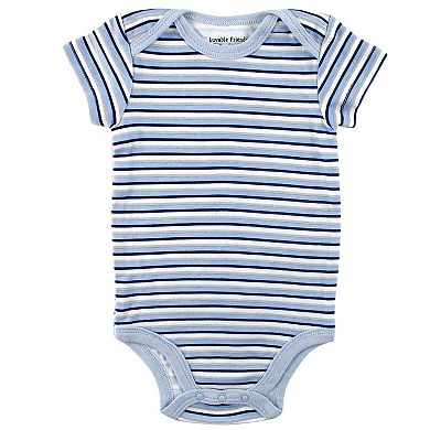 Baby Boy Cotton Bodysuits 5pk