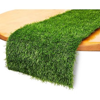 Juvale Synthetic Grass Table Runner for Party Decor (14 x 108 in
