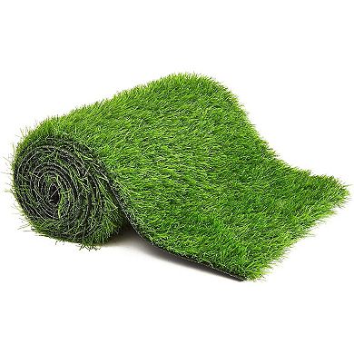 Juvale Synthetic Grass Table Runner for Party Decor (14 x 108 Inches)