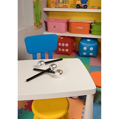 Rockstar Microphone Prop Costume Set, Pop Star Dress Up (4 Pack)