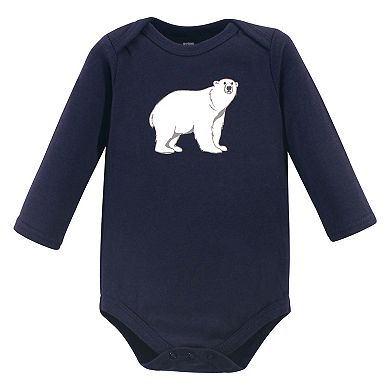 Infant Boy Cotton Long-sleeve Bodysuits