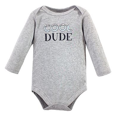 Infant Boy Cotton Long-sleeve Bodysuits