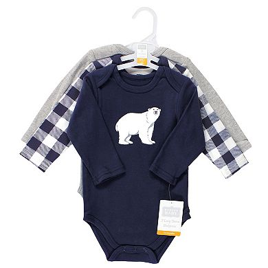 Infant Boy Cotton Long-sleeve Bodysuits