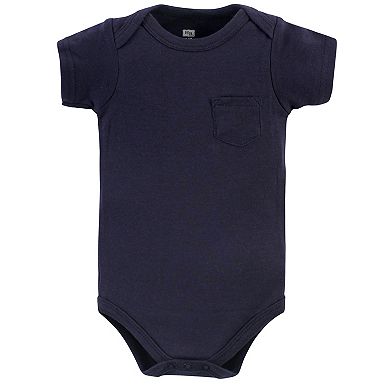 Infant Boy Cotton Bodysuits 5pk