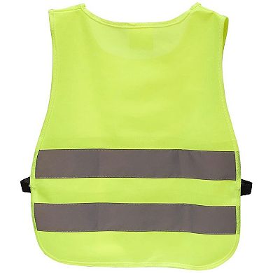 2-pcs Kids Reflector Vests, Outdoor Night Activity, Construction Worker Costume