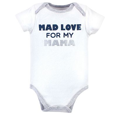 Baby Boy Cotton Bodysuits 5pk
