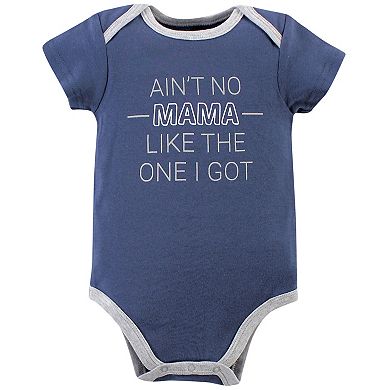 Baby Boy Cotton Bodysuits 5pk