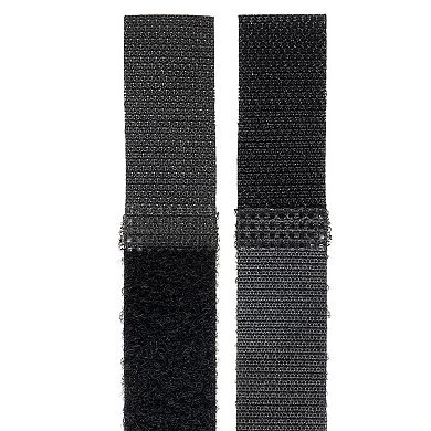 Black Cable Ties Wire Cord Straps Reusable Hook Loop