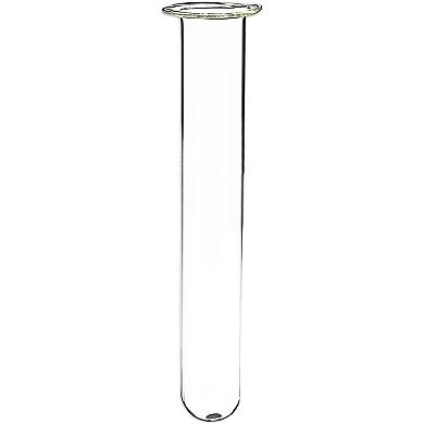 6-Pack Metal Hinged Plant Stand Set with Glass Test Tube Vases (Gold)
