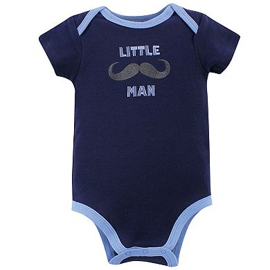 Baby Boy Cotton Bodysuits 5pk