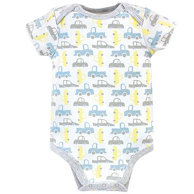 Baby Boy Cotton Bodysuits 5pk