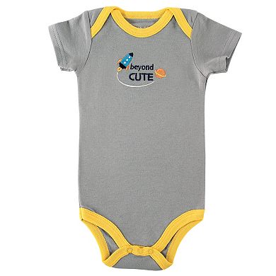 Baby Boy Cotton Bodysuits 5pk