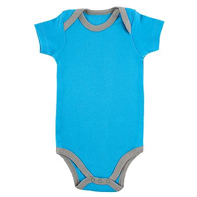 Baby Boy Cotton Bodysuits 5pk