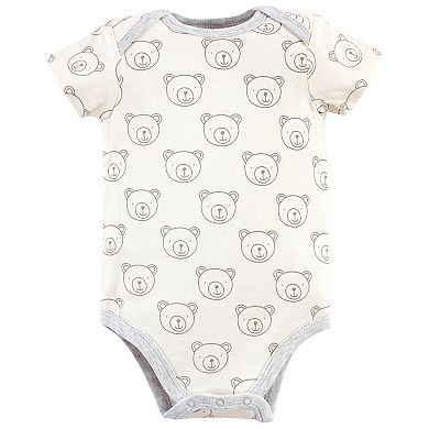 Baby Boy Cotton Bodysuits 5pk