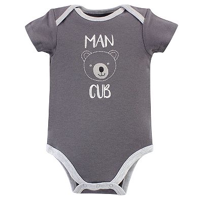 Baby Boy Cotton Bodysuits 5pk