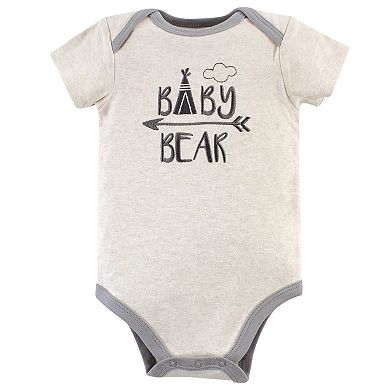 Baby Boy Cotton Bodysuits 5pk