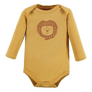 Infant Boy Cotton Long-Sleeve Bodysuits