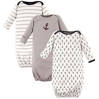 Luvable Friends Baby Boy Cotton Gowns, Boy Nautical