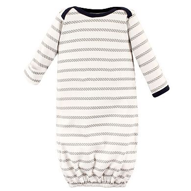 Luvable Friends Baby Boy Cotton Gowns, Boy Nautical