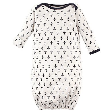Luvable Friends Baby Boy Cotton Gowns, Boy Nautical