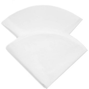 50 Pack Parchment Paper Dutch Oven Liners, Round Baking Sheets (White, 20 in