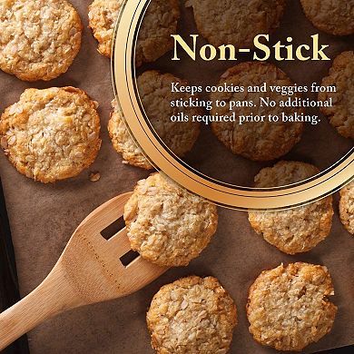 200 Pack Precut Parchment Paper for Baking, 12 x 16 Unbleached Brown Nonstick Liners for Half Sheet Pan