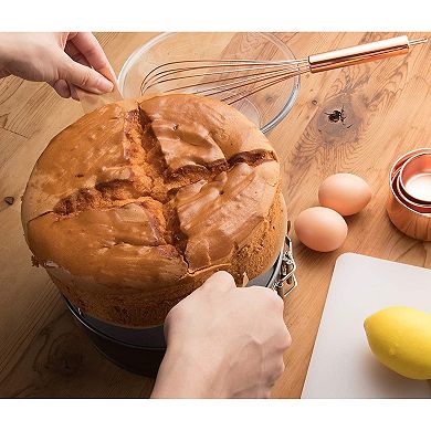 100 Sheets Brown Parchment Paper Rounds with Lift Tabs, 8 inch Nonstick Cake Pan Baking Liners