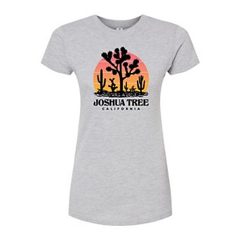 Juniors' Joshua Tree Cali Fitted Tee