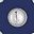 Silver Tone Blue