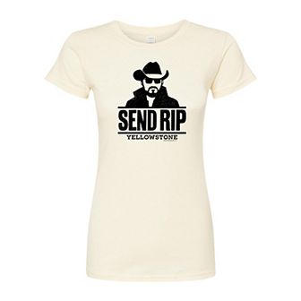 Juniors' Yellowstone Send RIP Fitted Tee