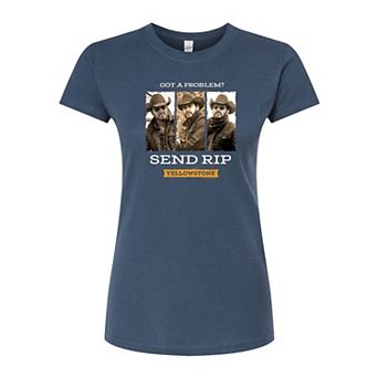 Juniors' Yellowstone Problem RIP Fitted Tee
