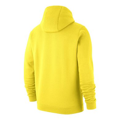 Men's Nike Yellow Brazil National Team Club Primary Pullover Hoodie