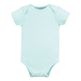 Luvable Friends Cotton Bodysuit 1 pk - Aqua - 0-3 Months
